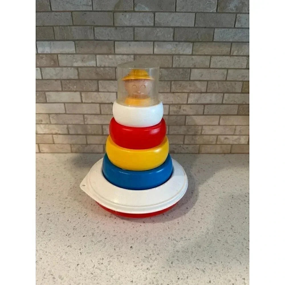 little light house shape sorter‎ VTG toy